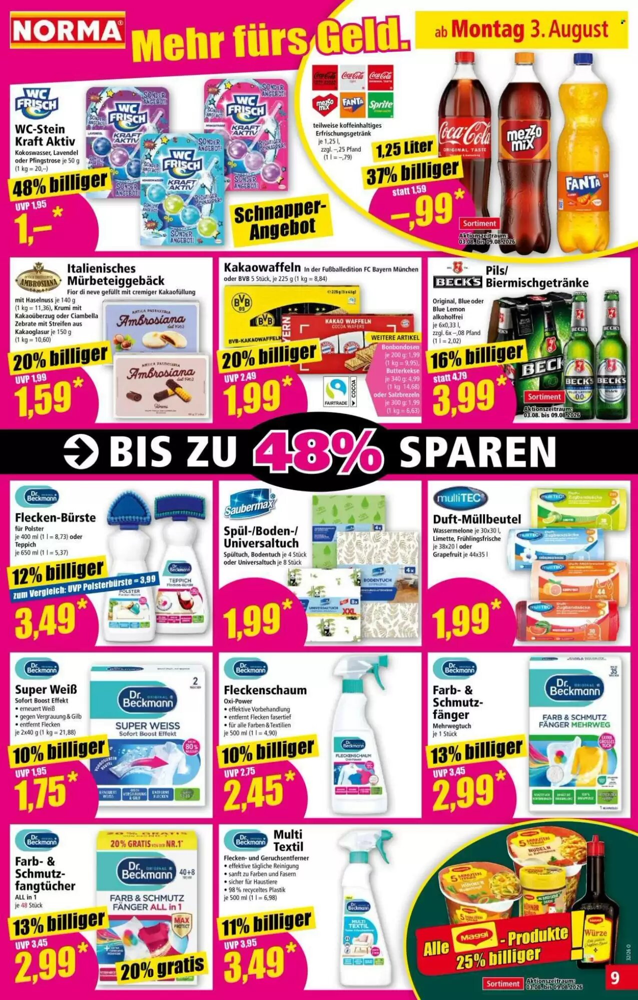 Norma Prospekt (ab 03.08.2026) zum Blättern - Seite 9