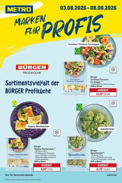 METRO Prospekt (ab 03.08.2026) zum Blättern