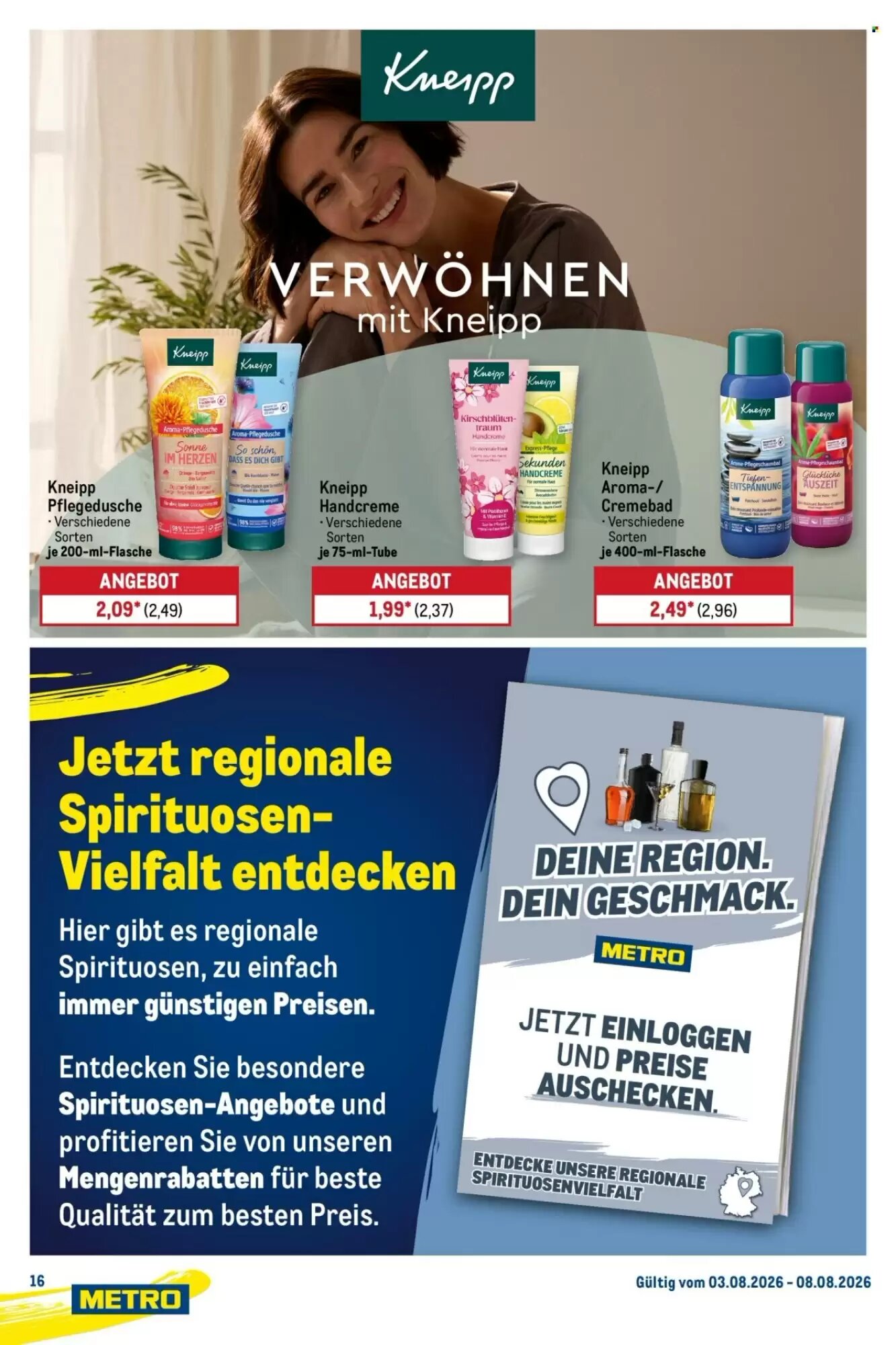 METRO Prospekt (ab 03.08.2026) zum Blättern - Seite 16