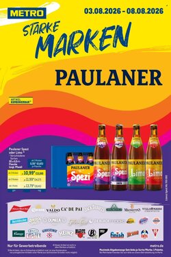 METRO Prospekt (ab 03.08.2026) zum Blättern