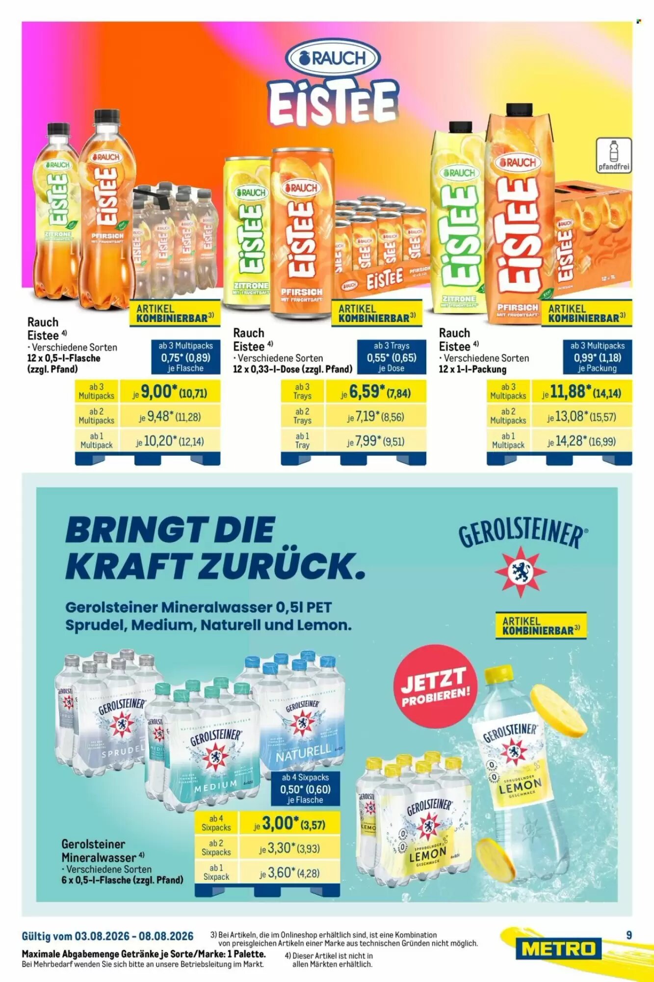 METRO Prospekt (ab 03.08.2026) zum Blättern - Seite 9