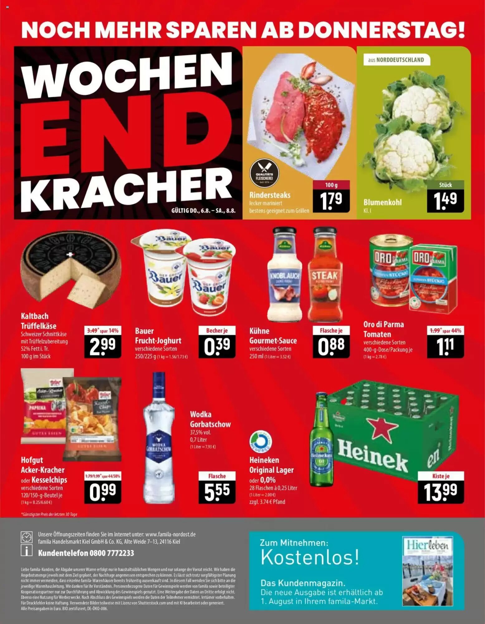 Famila Nord Ost Prospekt (ab 03.08.2026) zum Blättern - Seite 24