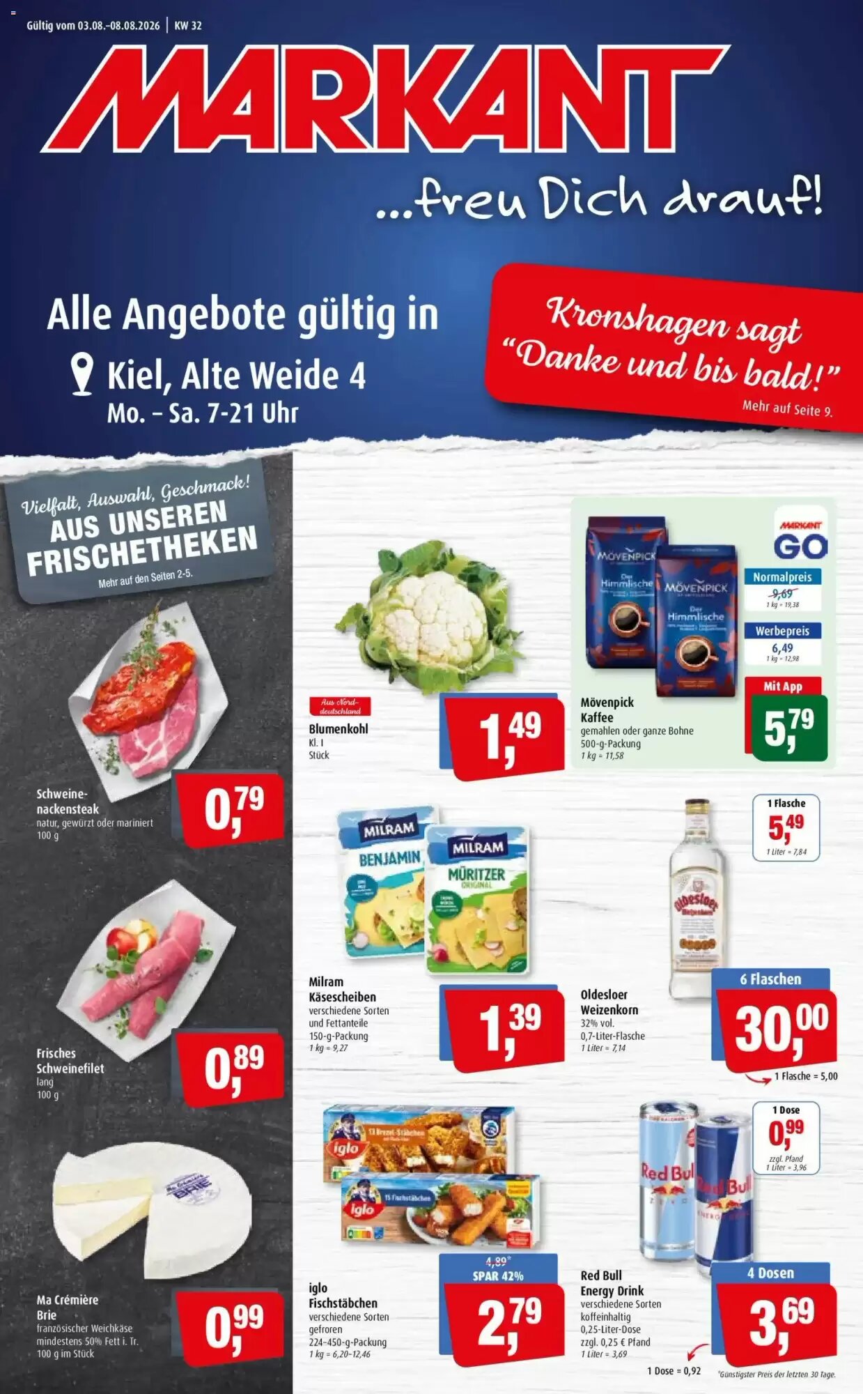 Markant Prospekt (ab 03.08.2026) zum Blättern - Seite 1