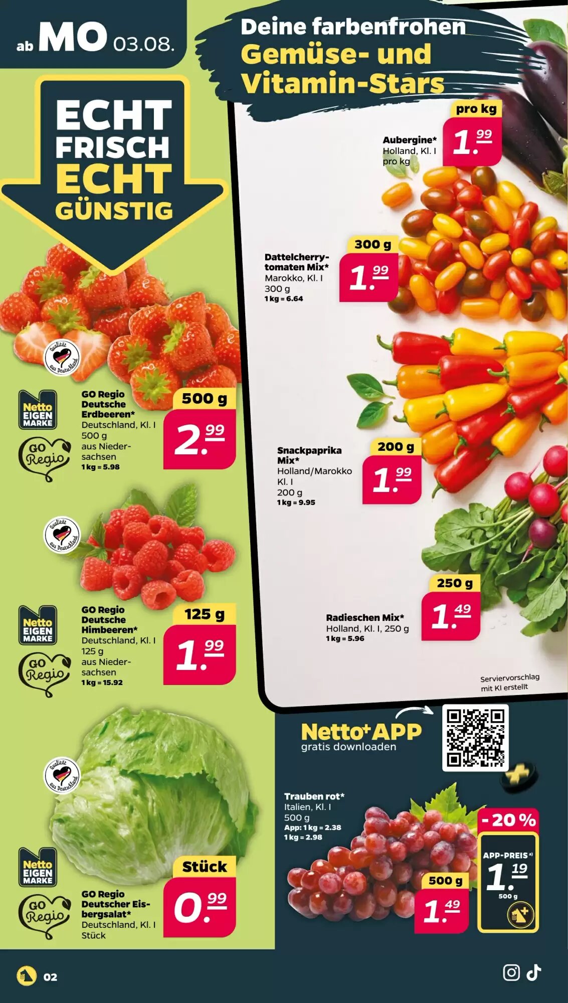 NETTO Prospekt (ab 03.08.2026) zum Blättern - Seite 2
