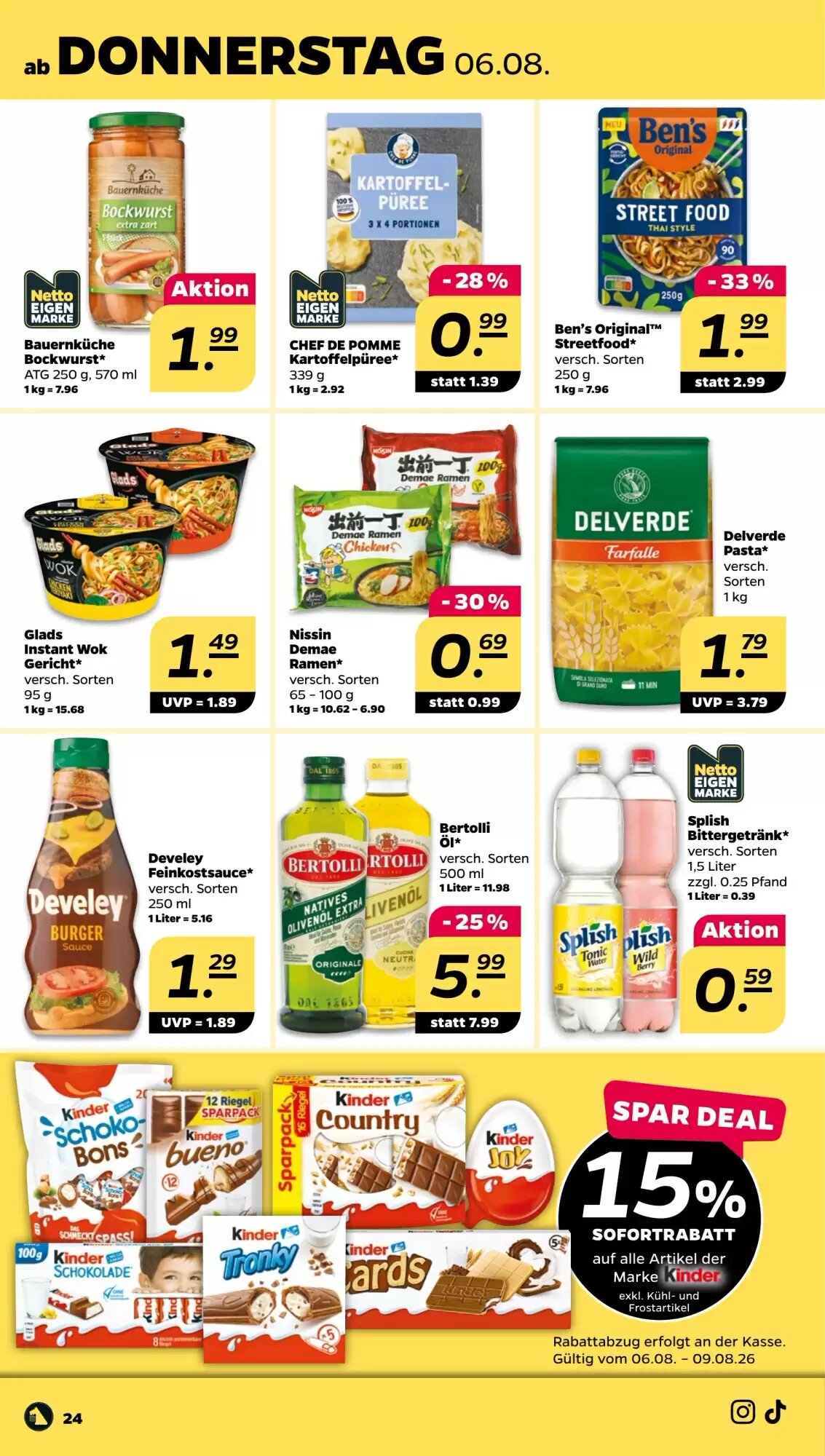 NETTO Prospekt (ab 03.08.2026) zum Blättern - Seite 28