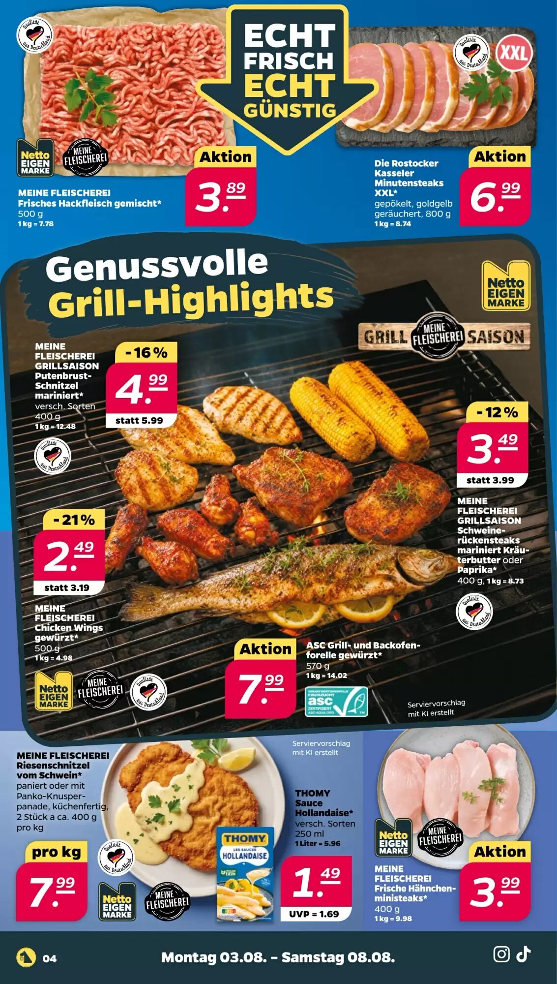 NETTO Prospekt (ab 03.08.2026) zum Blättern - Seite 4