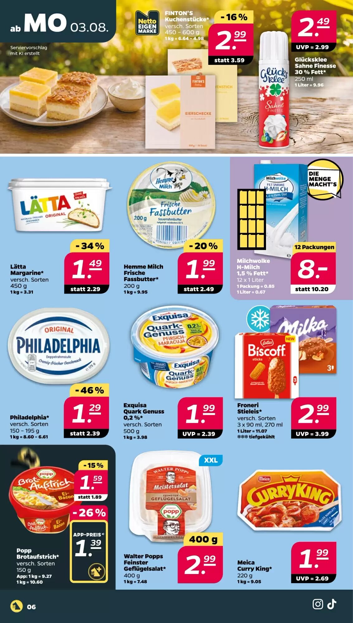 NETTO Prospekt (ab 03.08.2026) zum Blättern - Seite 8