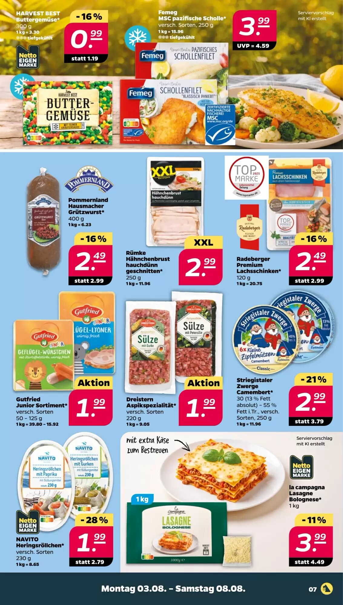 NETTO Prospekt (ab 03.08.2026) zum Blättern - Seite 9