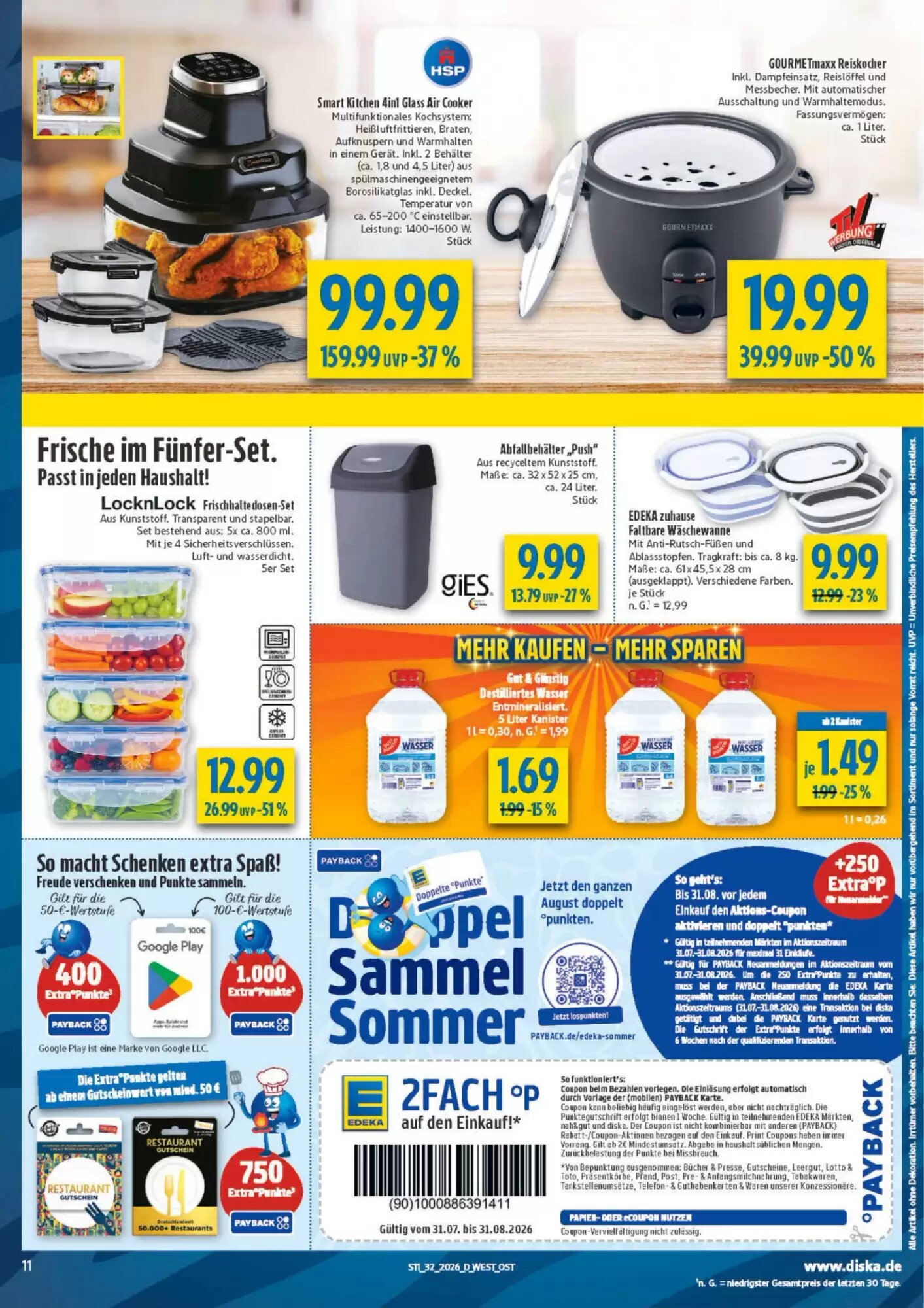 diska Prospekt (ab 03.08.2026) zum Blättern - Seite 11