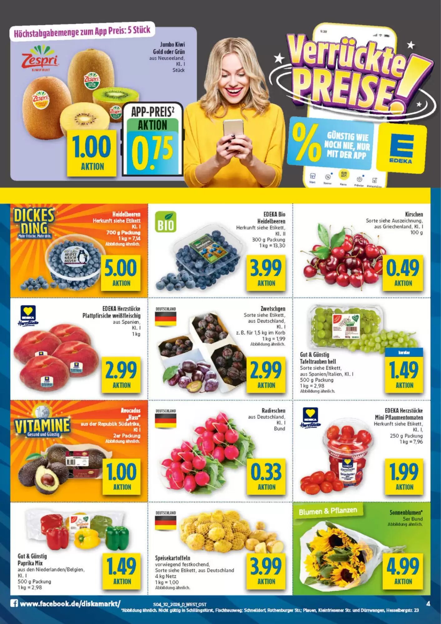 diska Prospekt (ab 03.08.2026) zum Blättern - Seite 4