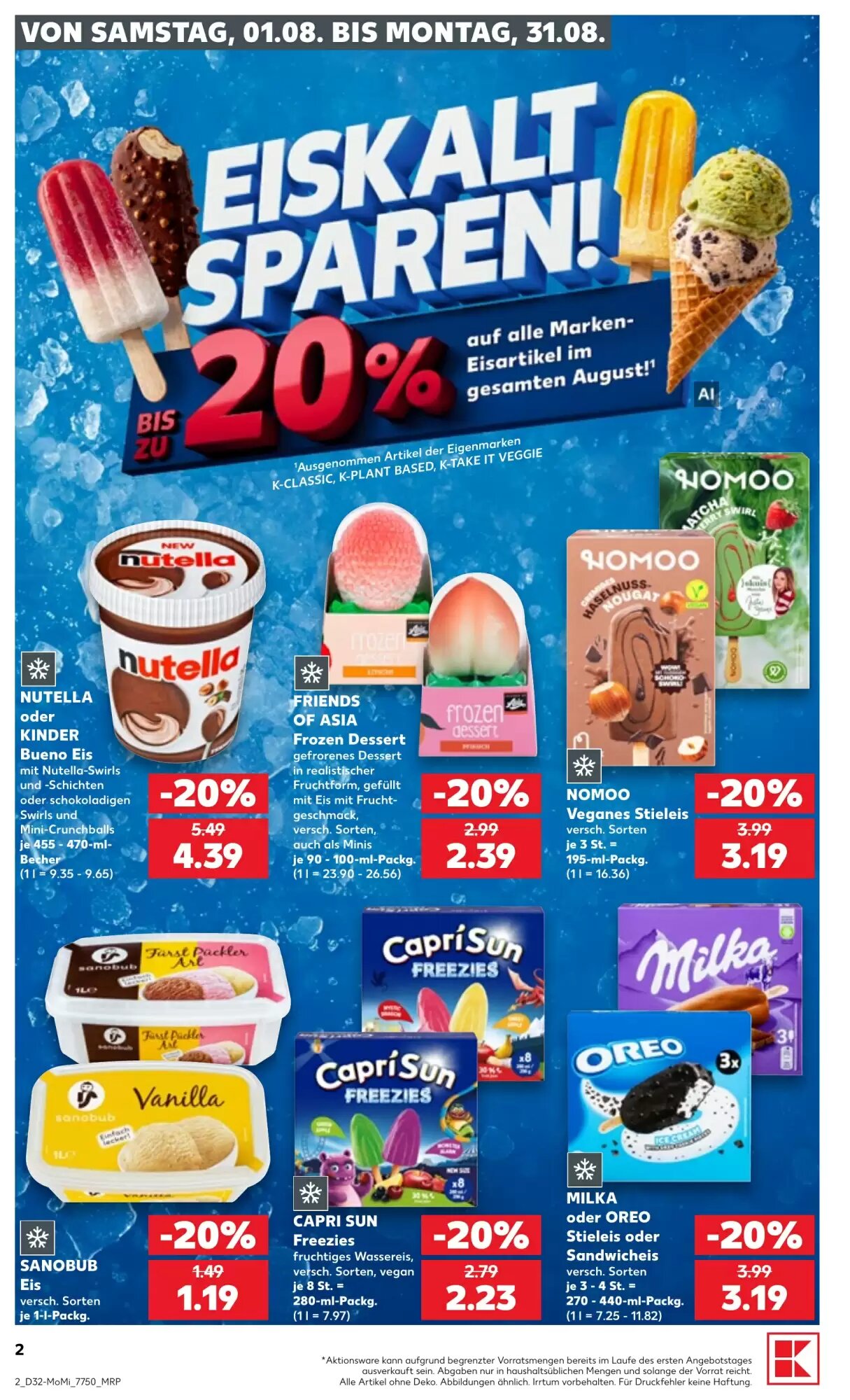 Kaufland Prospekt (ab 03.08.2026) zum Blättern - Seite 2