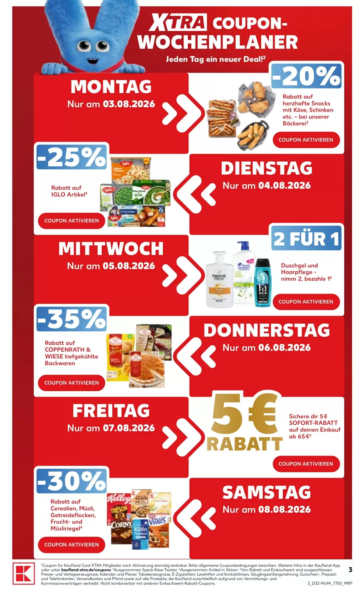 Kaufland Prospekt (ab 03.08.2026) zum Blättern - Seite 3