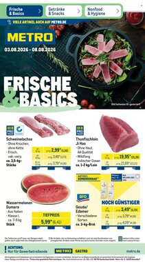 METRO Prospekt (ab 03.08.2026) zum Blättern