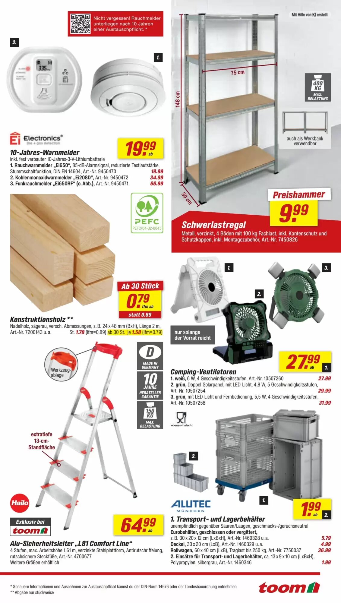 toom Baumarkt Prospekt (ab 03.08.2026) zum Blättern - Seite 11