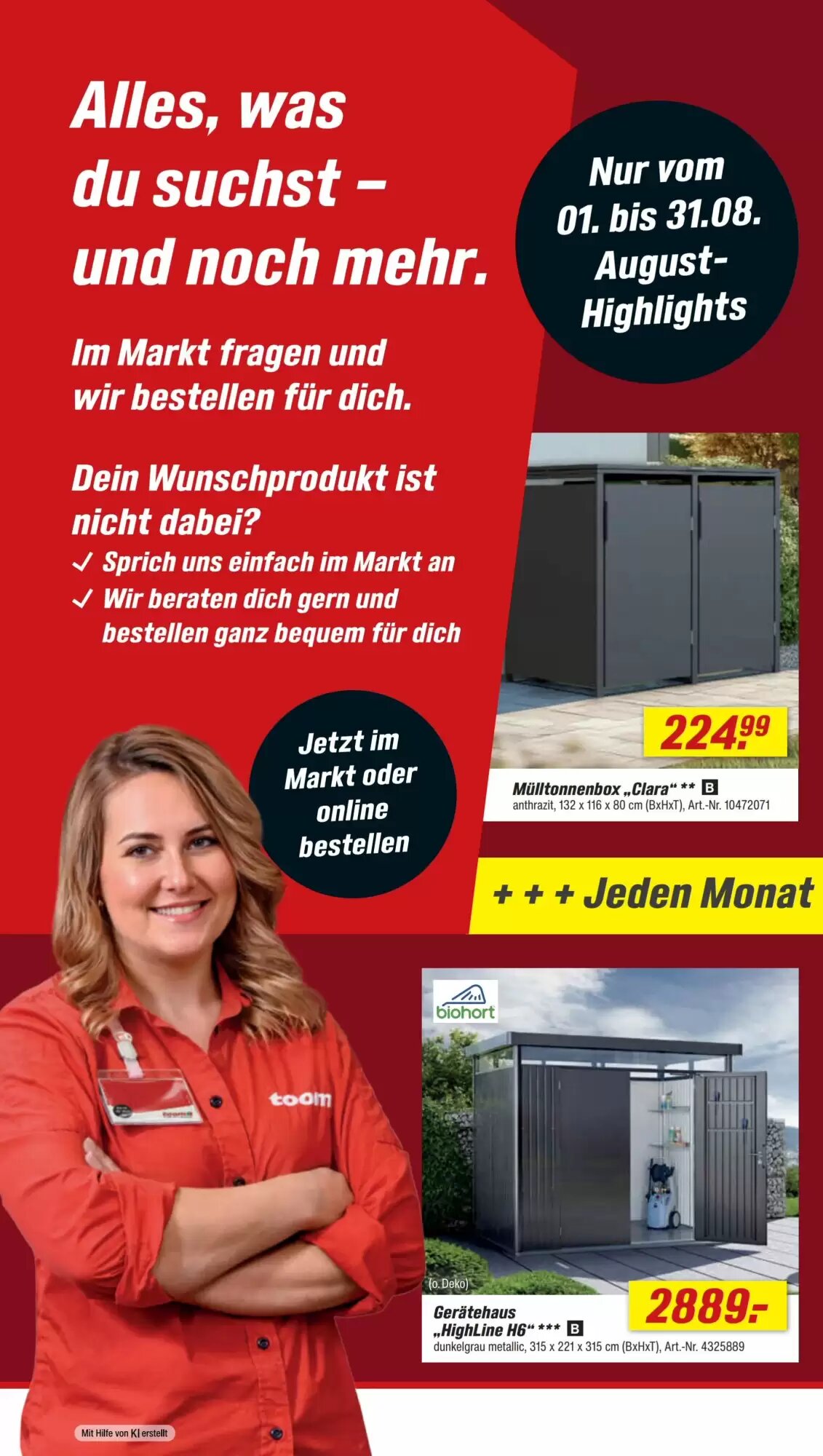 toom Baumarkt Prospekt (ab 03.08.2026) zum Blättern - Seite 20