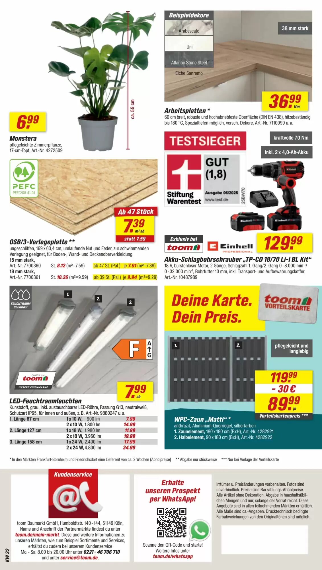 toom Baumarkt Prospekt (ab 03.08.2026) zum Blättern - Seite 22