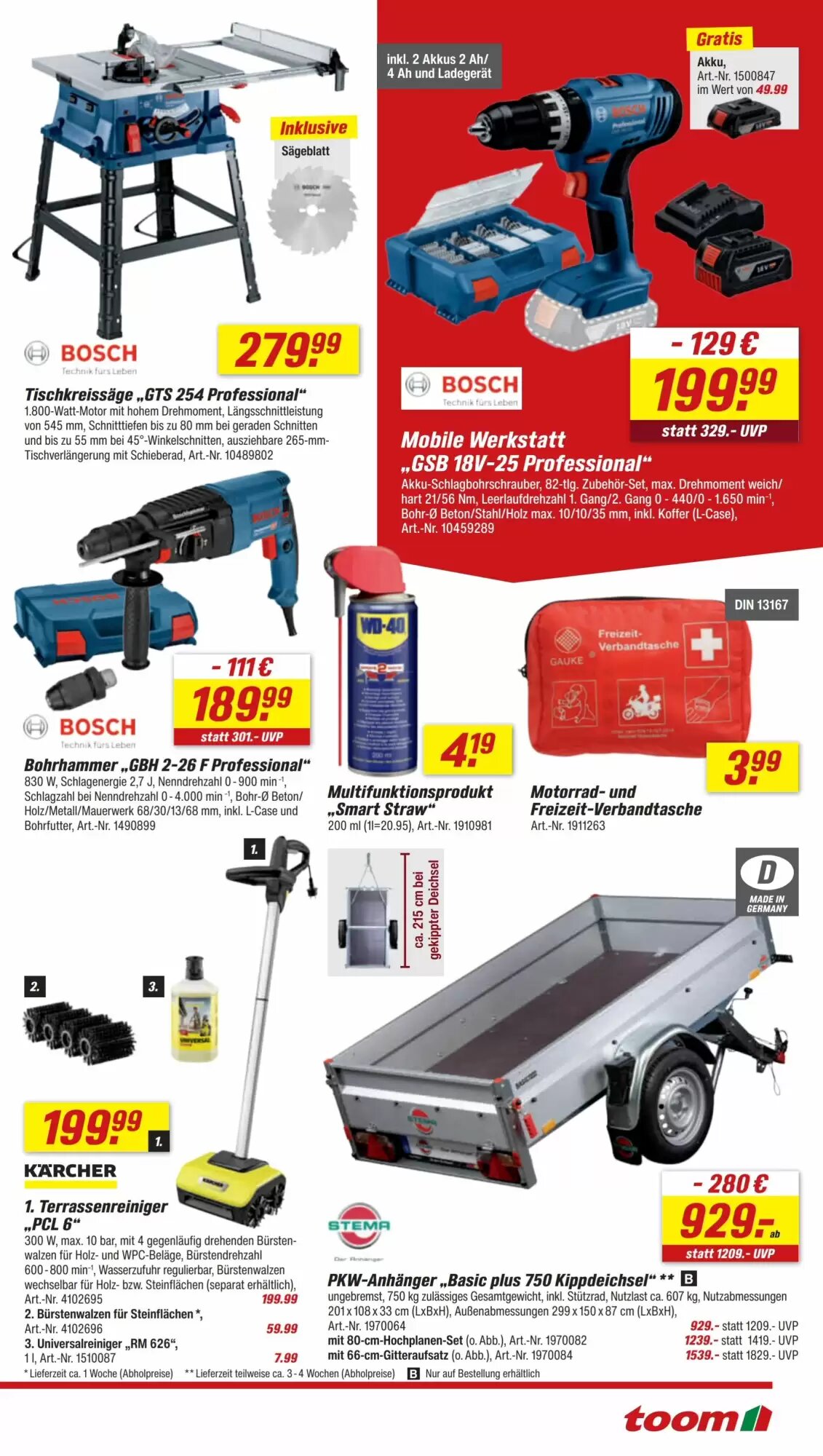toom Baumarkt Prospekt (ab 03.08.2026) zum Blättern - Seite 9