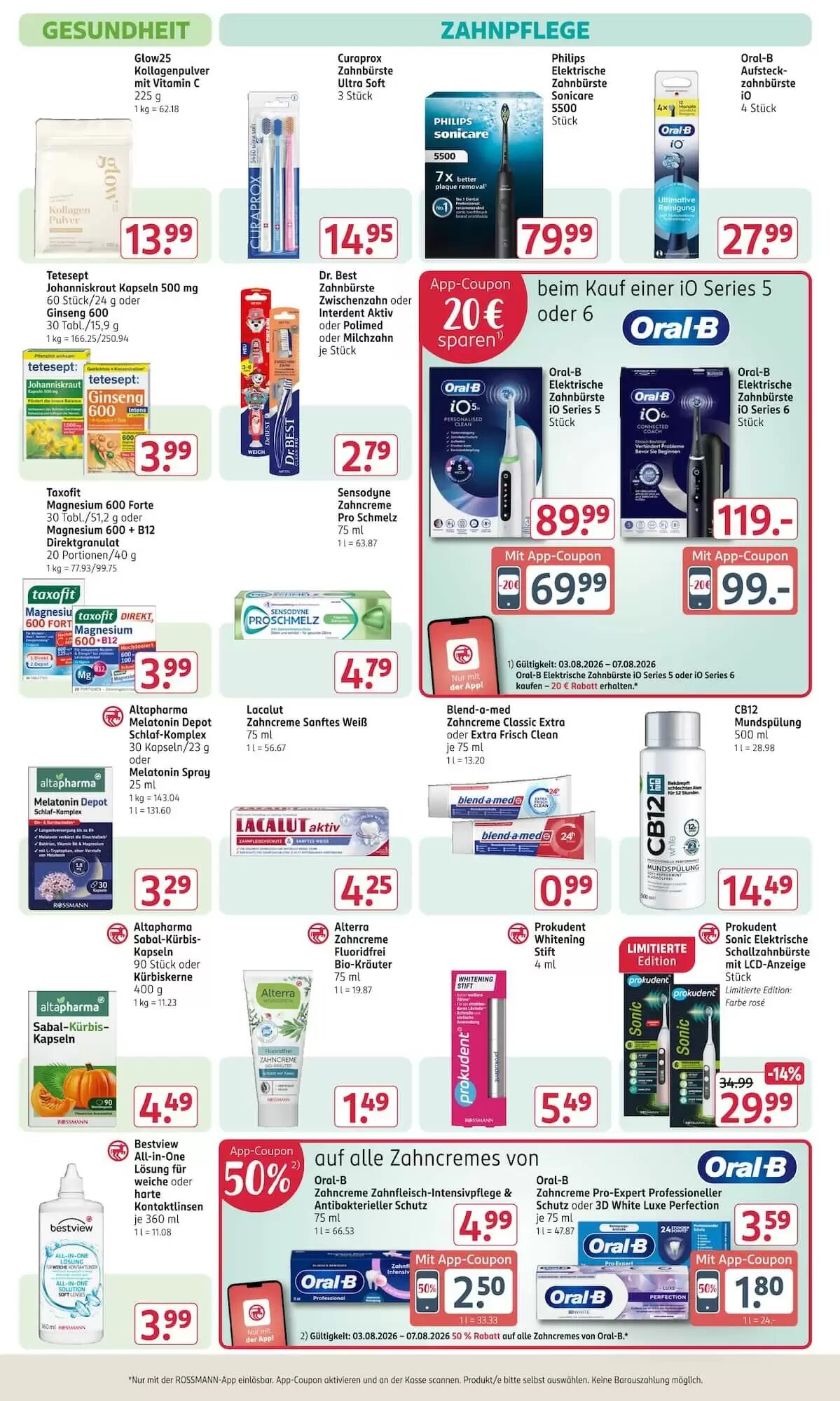Rossmann Prospekt (ab 03.08.2026) zum Blättern - Seite 12