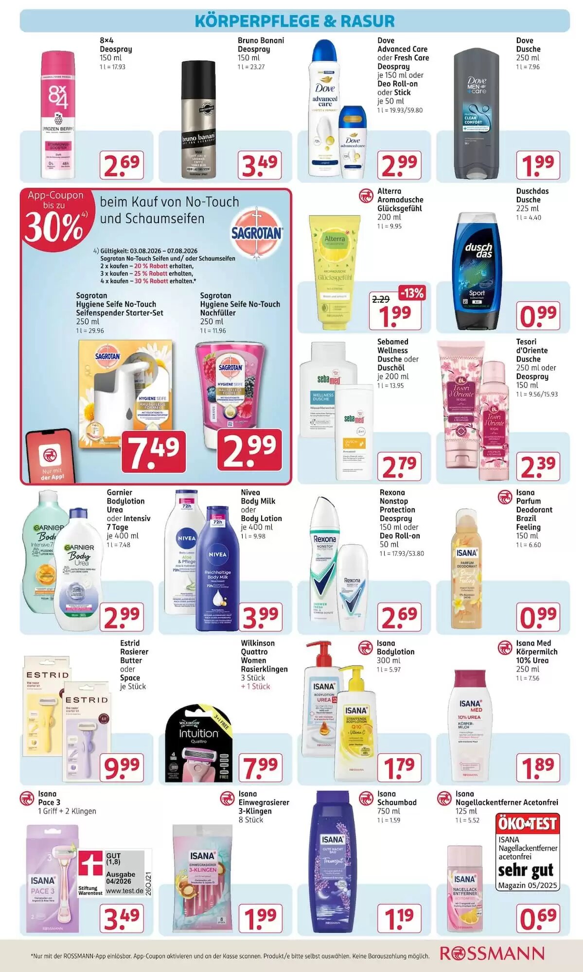 Rossmann Prospekt (ab 03.08.2026) zum Blättern - Seite 9