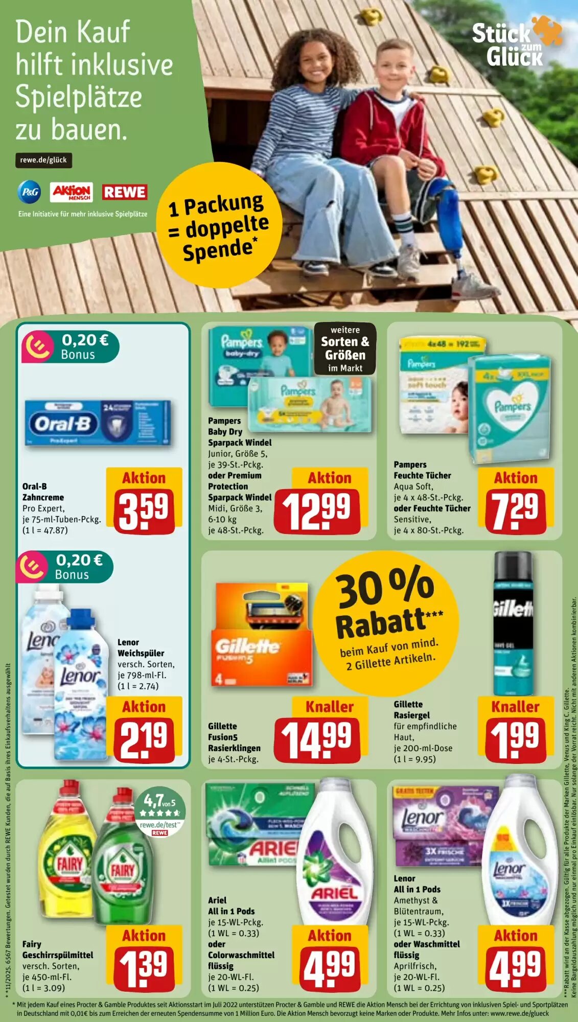 REWE Prospekt (ab 03.08.2026) zum Blättern - Seite 25