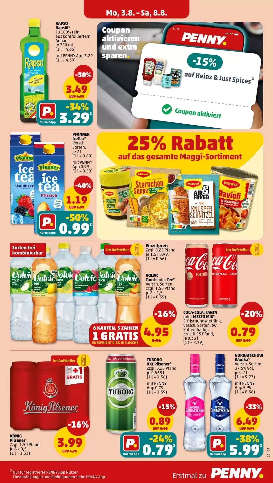 PENNY Prospekt (ab 03.08.2026) zum Blättern - Seite 15