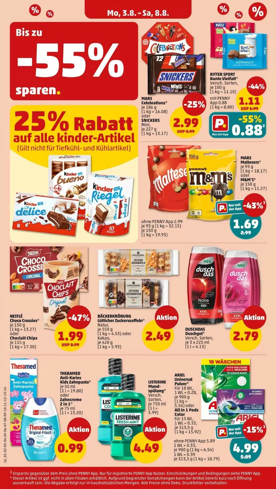 PENNY Prospekt (ab 03.08.2026) zum Blättern - Seite 16
