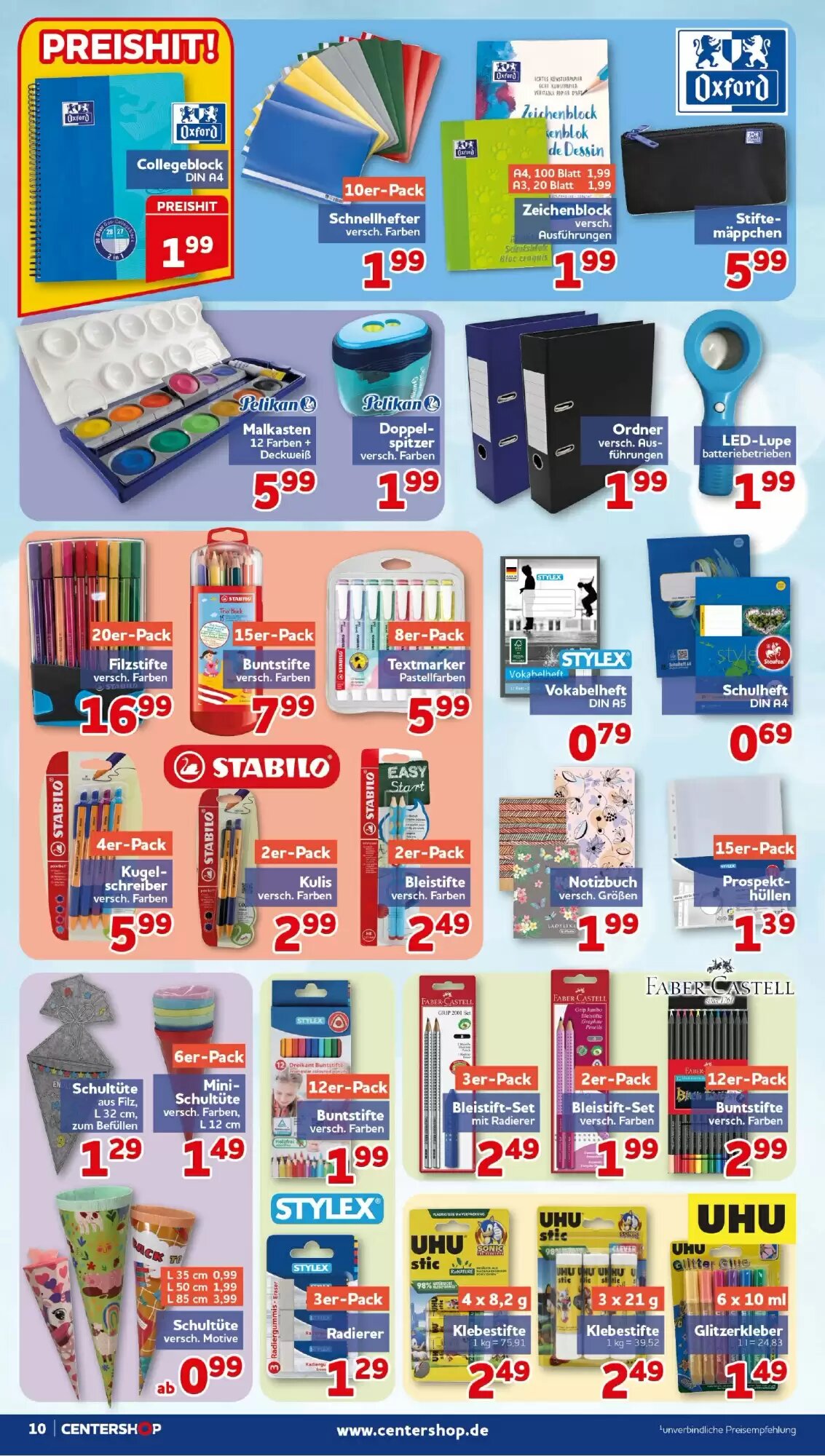 CENTERSHOP Prospekt (ab 03.08.2026) zum Blättern - Seite 10