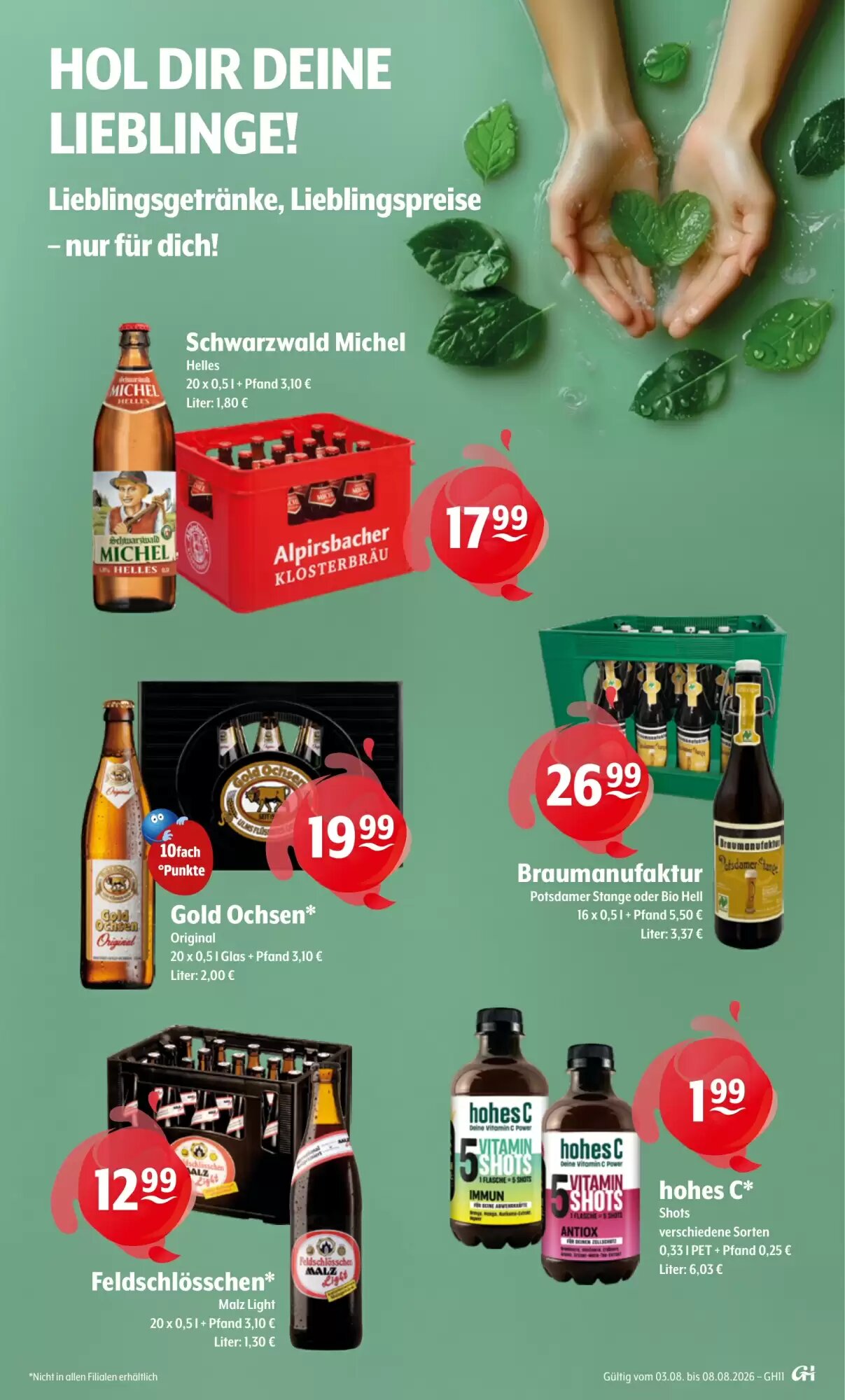 Getränke Hoffmann Prospekt (ab 03.08.2026) zum Blättern - Seite 9