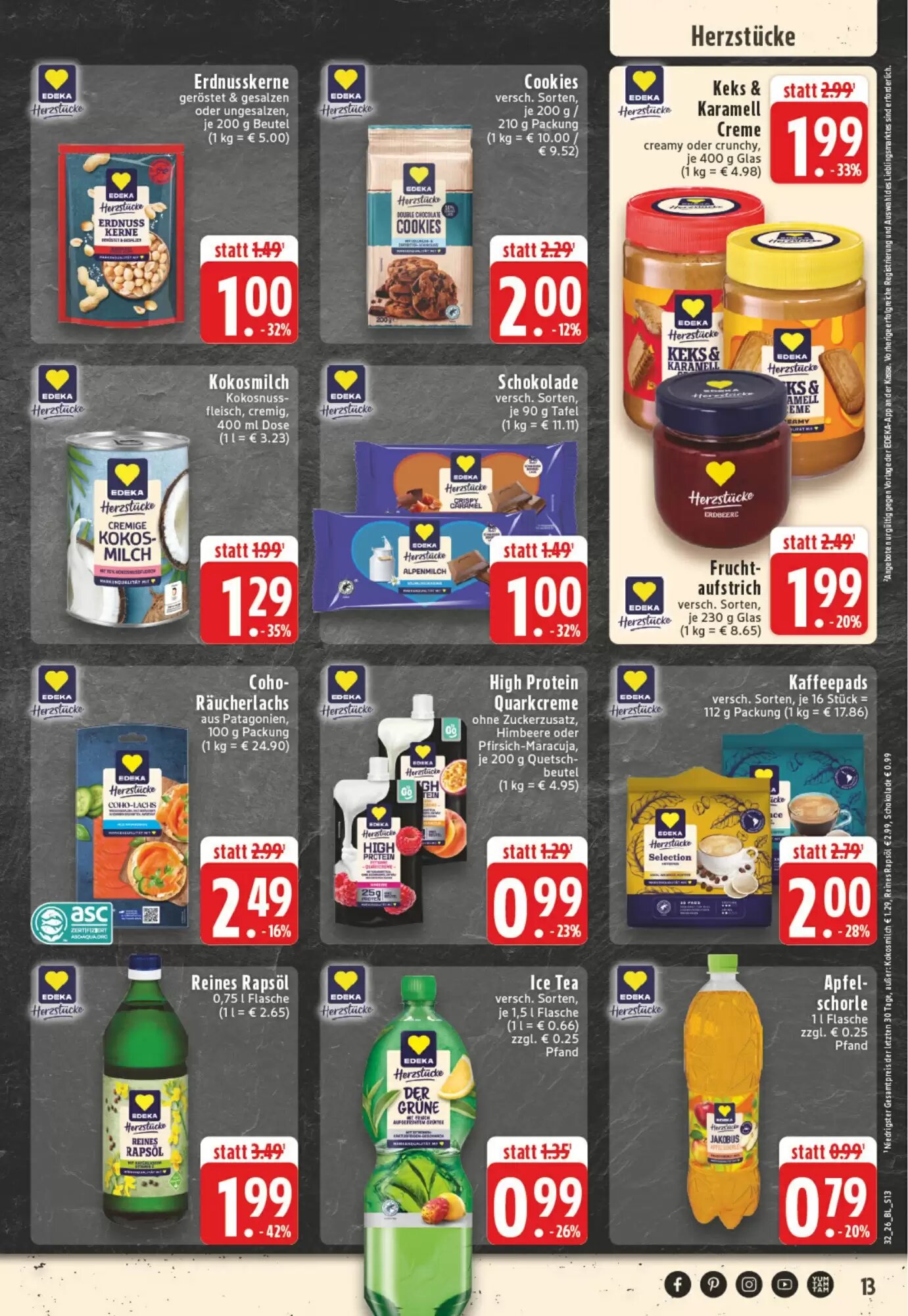 EDEKA Vogl Prospekt (ab 03.08.2026) zum Blättern - Seite 13