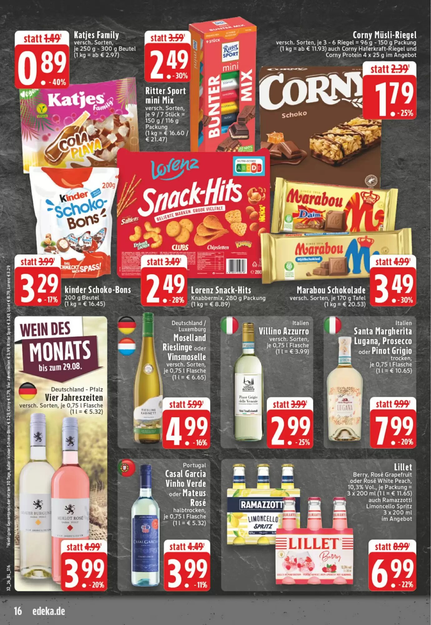 EDEKA Vogl Prospekt (ab 03.08.2026) zum Blättern - Seite 16