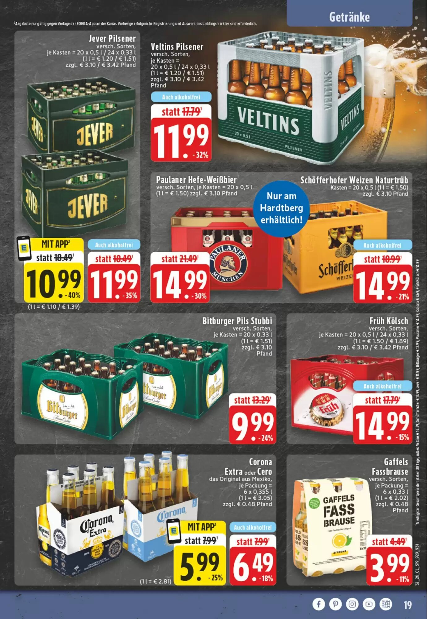 EDEKA Vogl Prospekt (ab 03.08.2026) zum Blättern - Seite 19