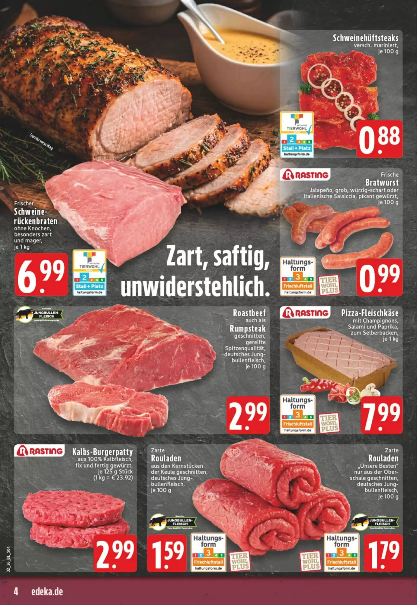 EDEKA Vogl Prospekt (ab 03.08.2026) zum Blättern - Seite 4