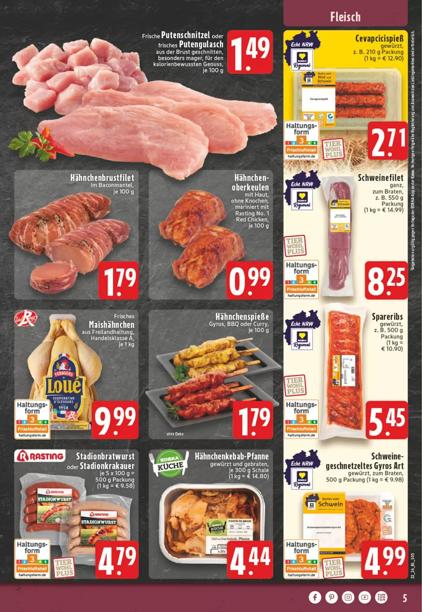 EDEKA Vogl Prospekt (ab 03.08.2026) zum Blättern - Seite 5