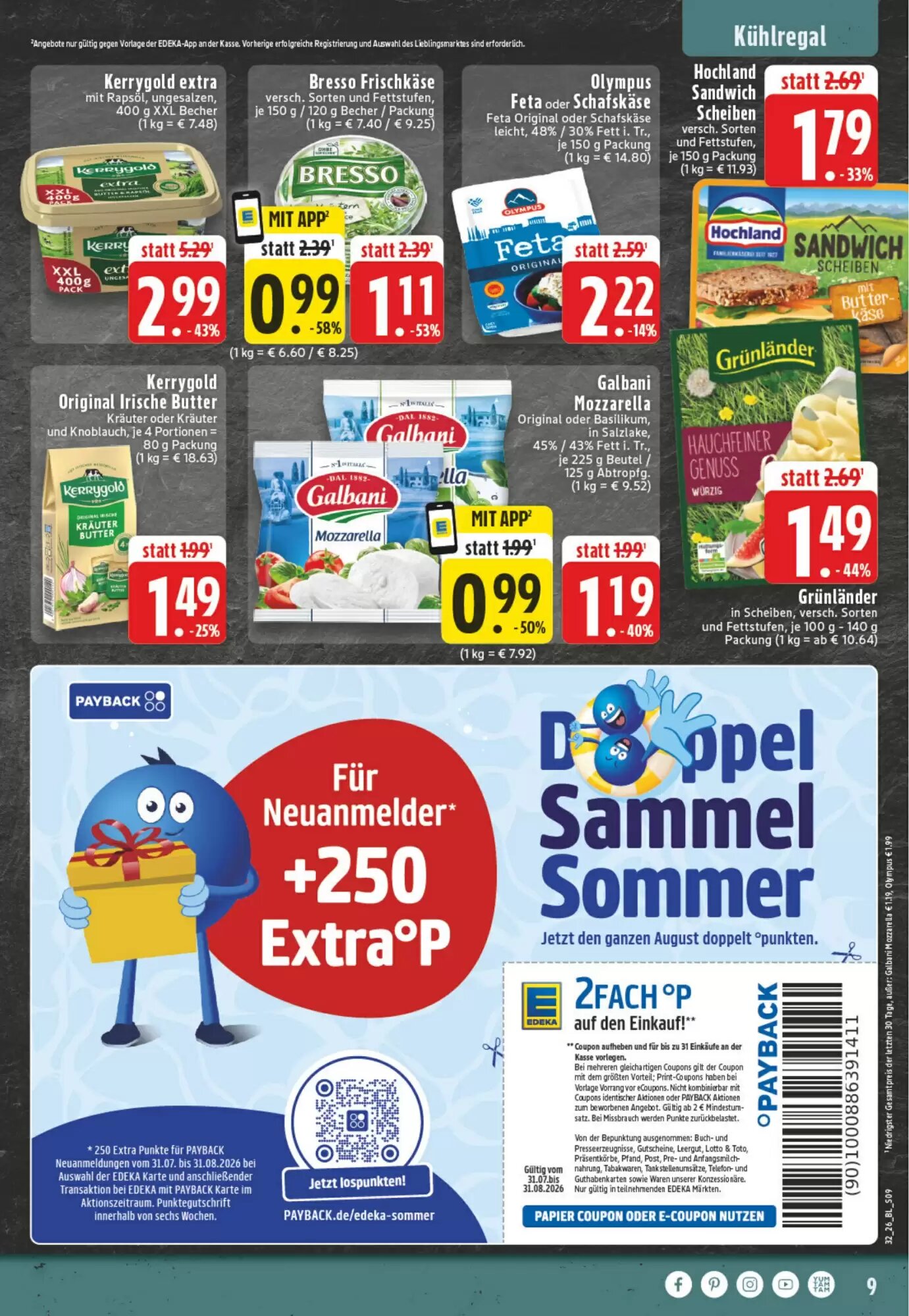 EDEKA Vogl Prospekt (ab 03.08.2026) zum Blättern - Seite 9