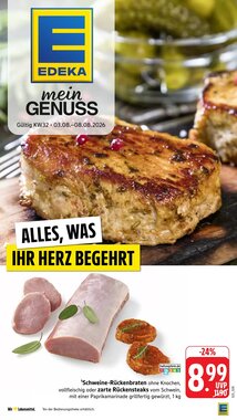 Edeka Stenger Prospekt (ab 03.08.2026) zum Blättern