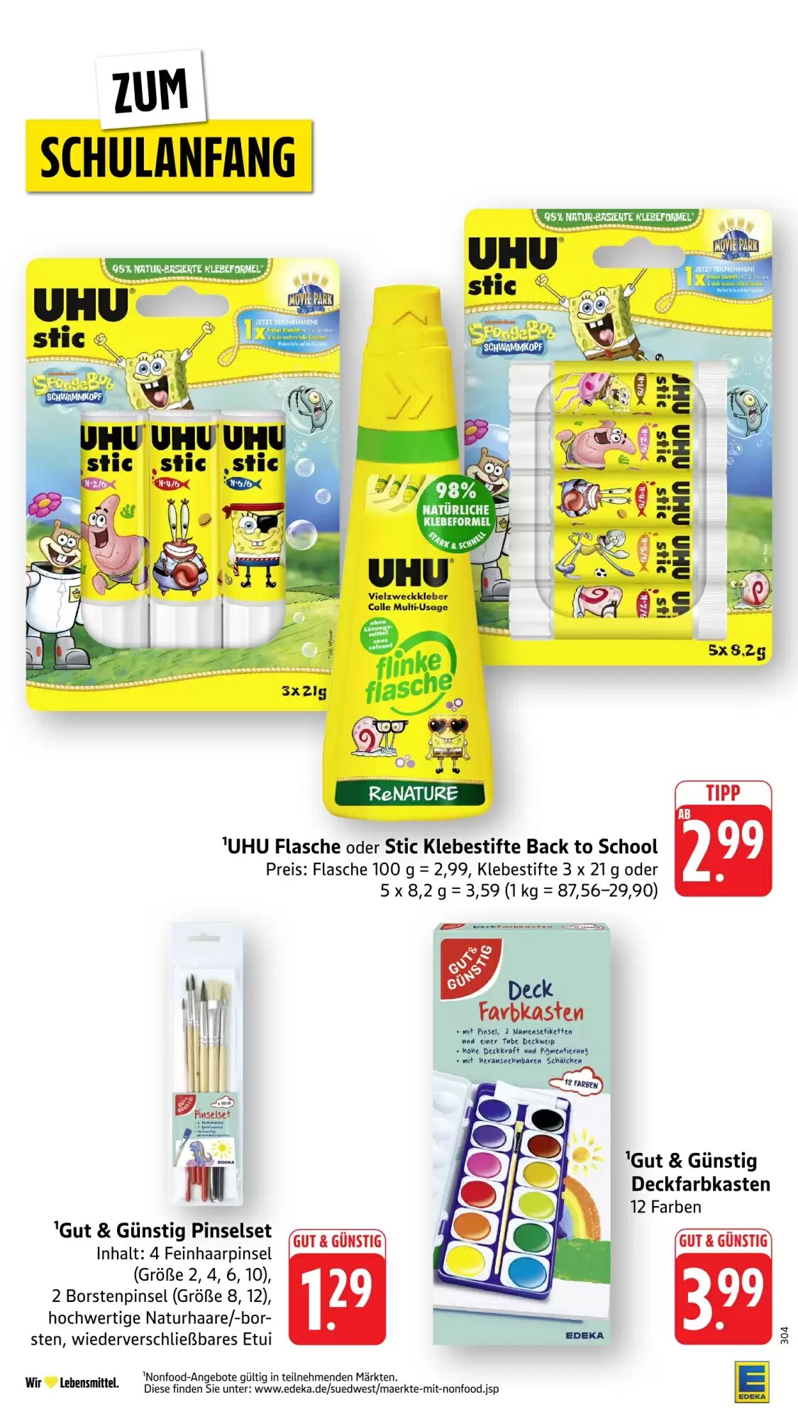 Edeka Stenger Prospekt (ab 03.08.2026) zum Blättern - Seite 32
