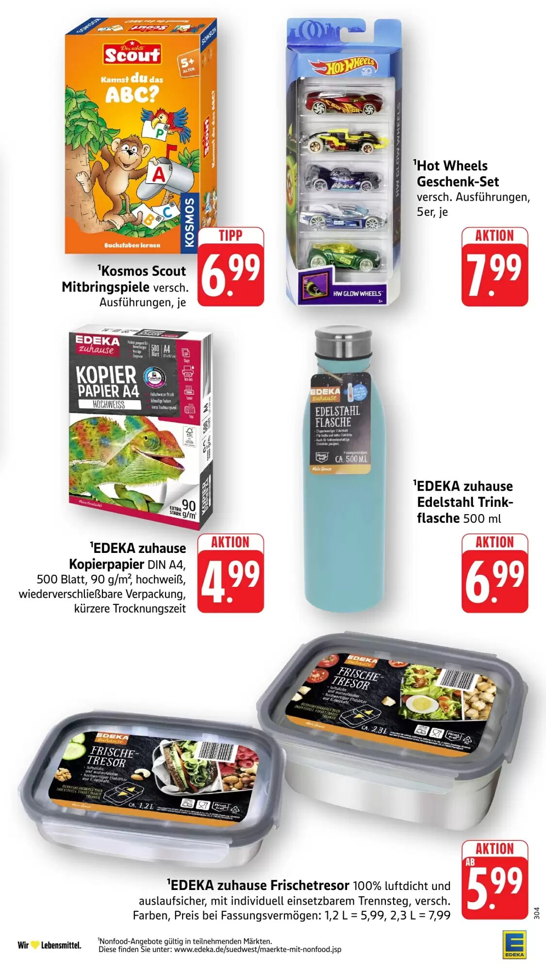 Edeka Stenger Prospekt (ab 03.08.2026) zum Blättern - Seite 33