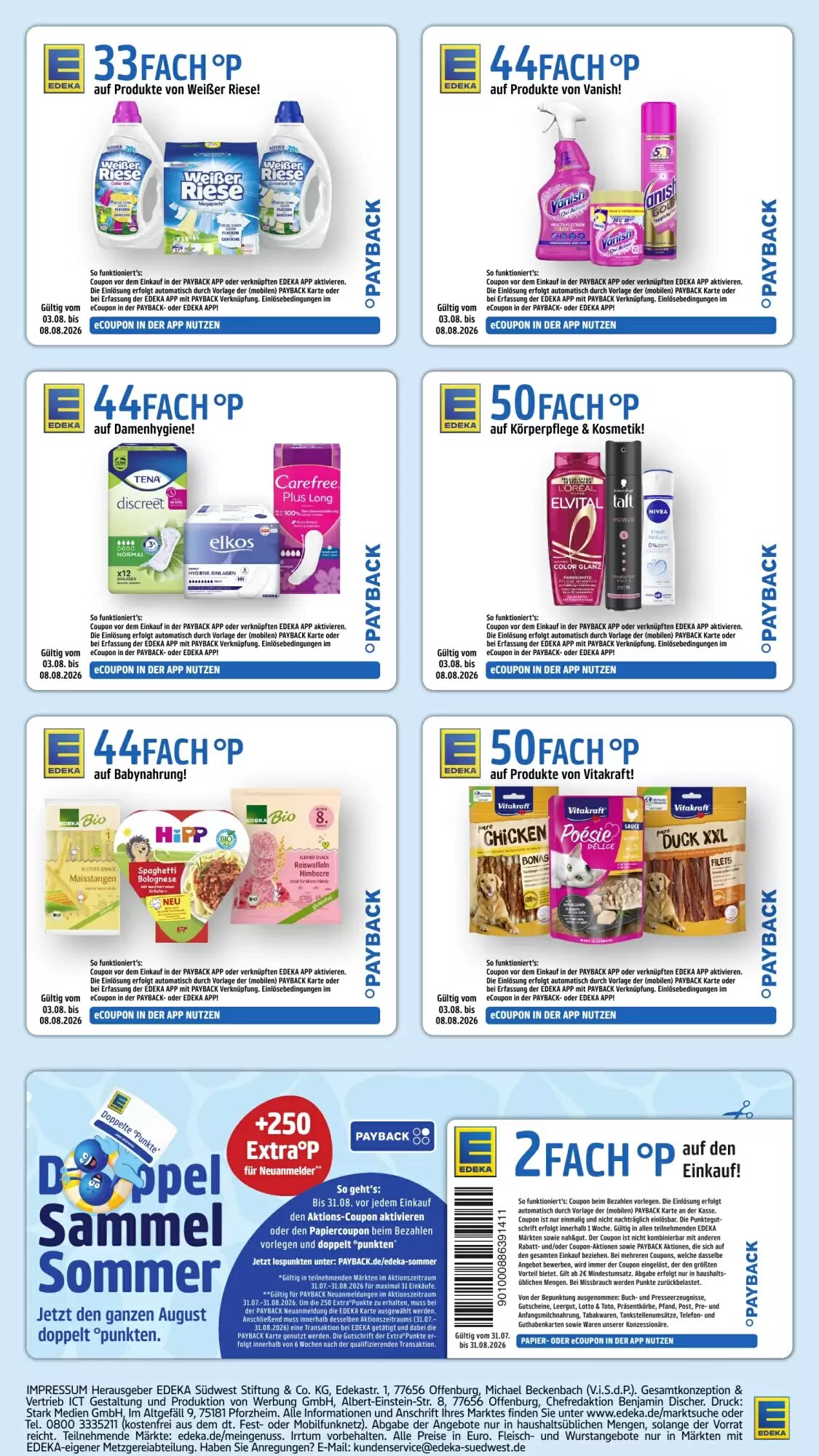 Edeka Stenger Prospekt (ab 03.08.2026) zum Blättern - Seite 35