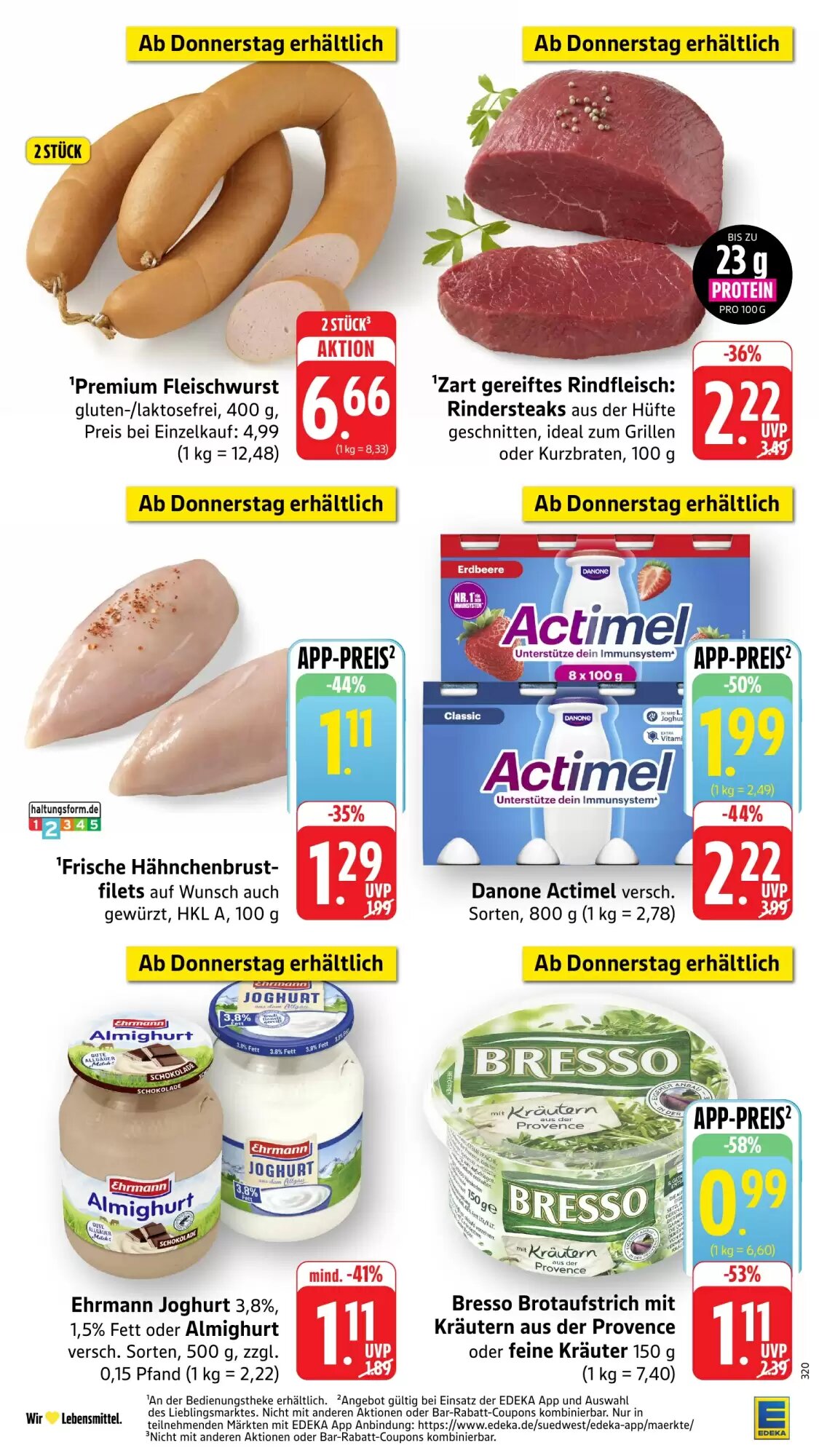 Edeka Stenger Prospekt (ab 03.08.2026) zum Blättern - Seite 40