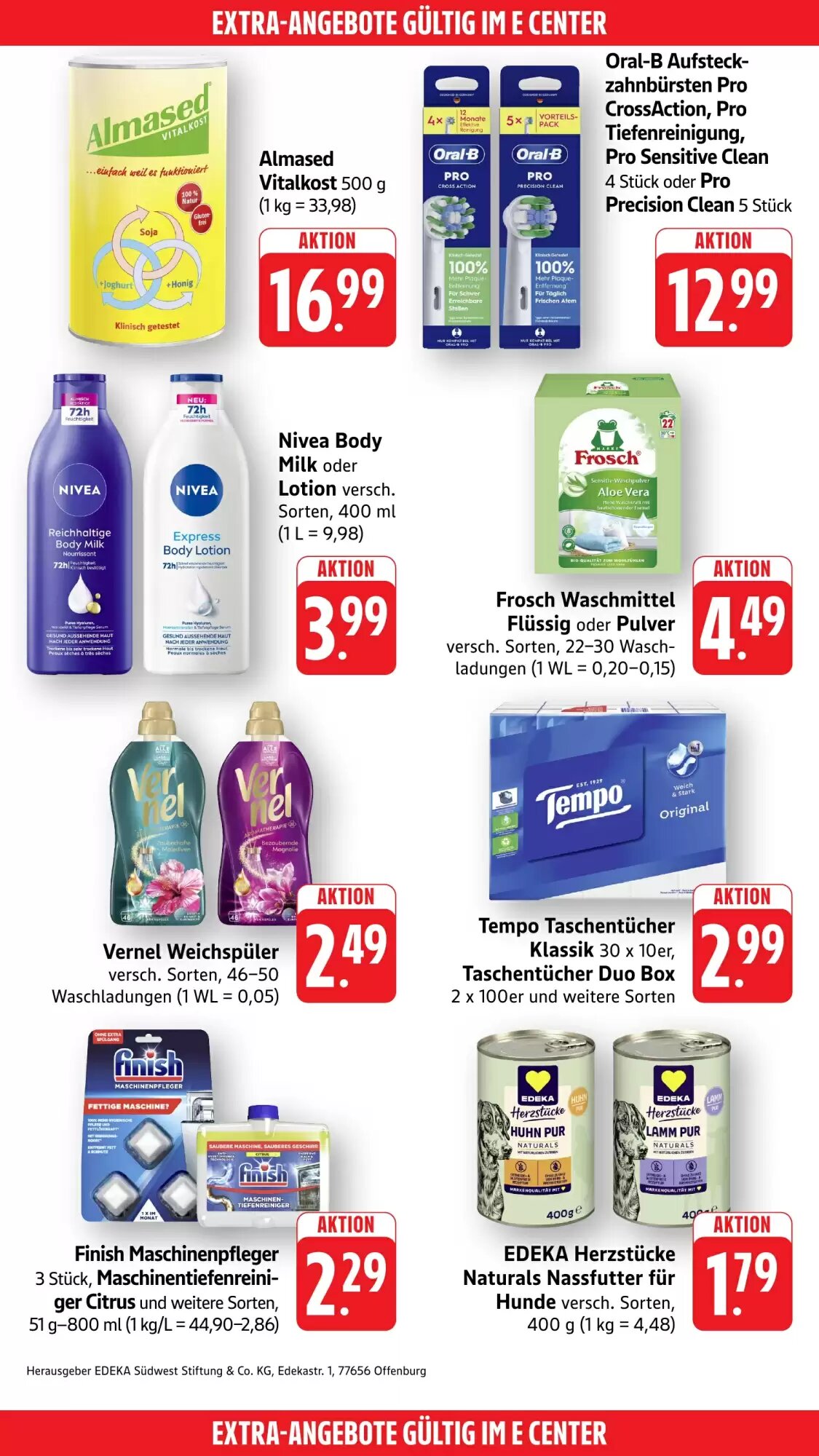 Edeka Stenger Prospekt (ab 03.08.2026) zum Blättern - Seite 49