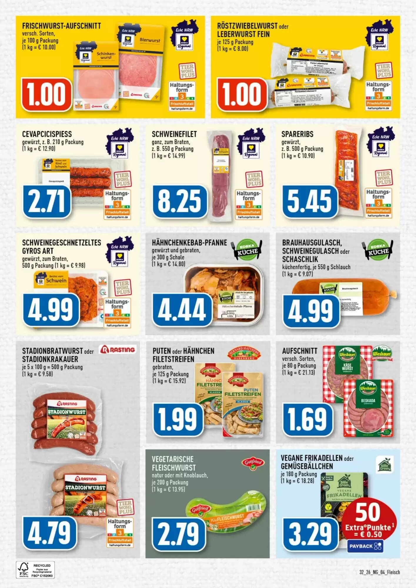 Edeka Aktiv Markt Prospekt (ab 03.08.2026) zum Blättern - Seite 4
