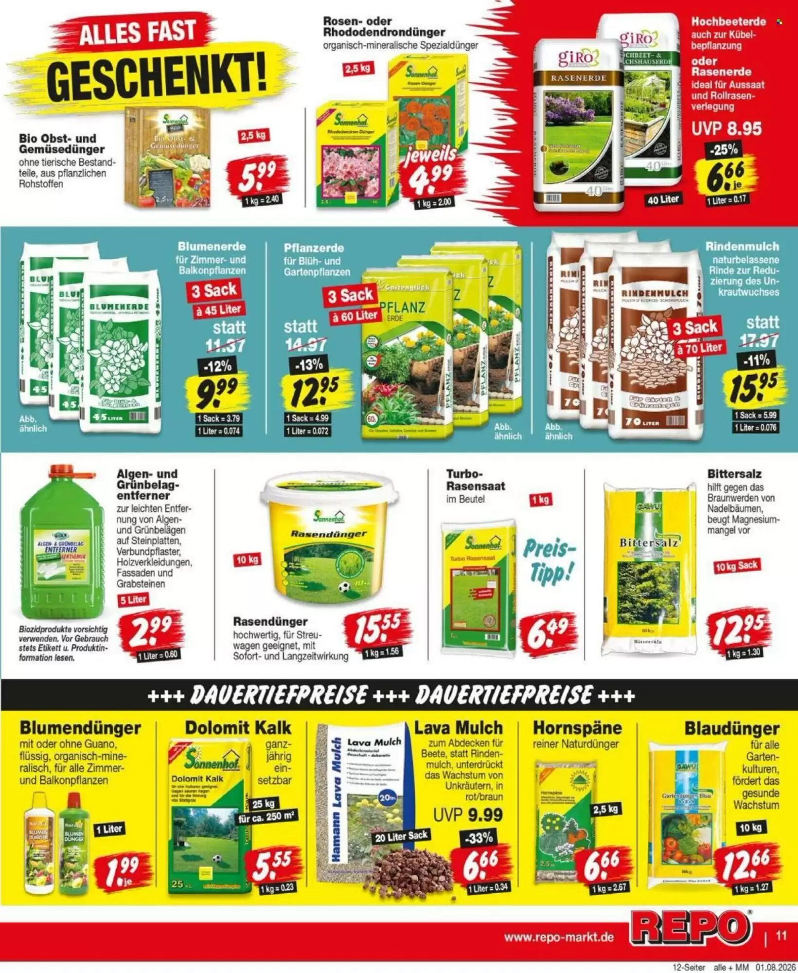 Repo Markt Prospekt (ab 03.08.2026) zum Blättern - Seite 11