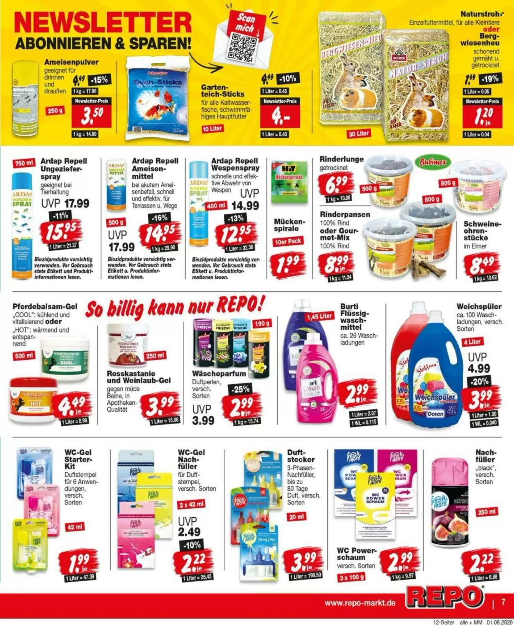 Repo Markt Prospekt (ab 03.08.2026) zum Blättern - Seite 7