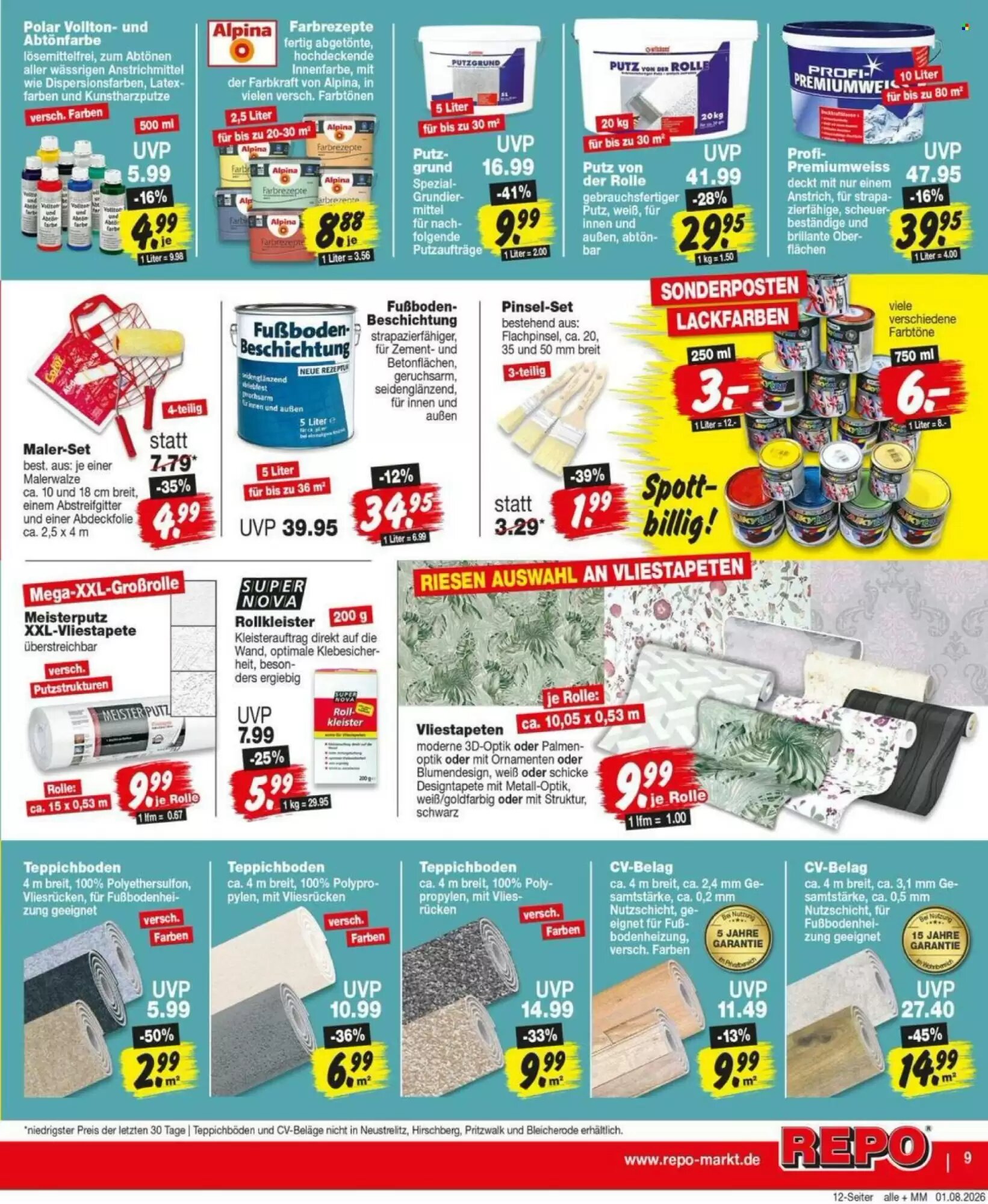 Repo Markt Prospekt (ab 03.08.2026) zum Blättern - Seite 9