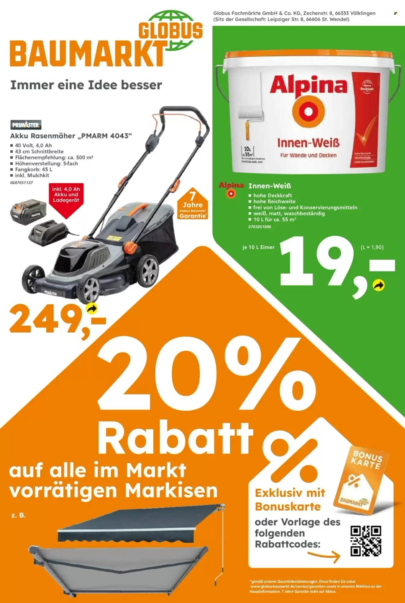 Globus Baumarkt Prospekt (ab 03.08.2026) zum Blättern - Seite 14