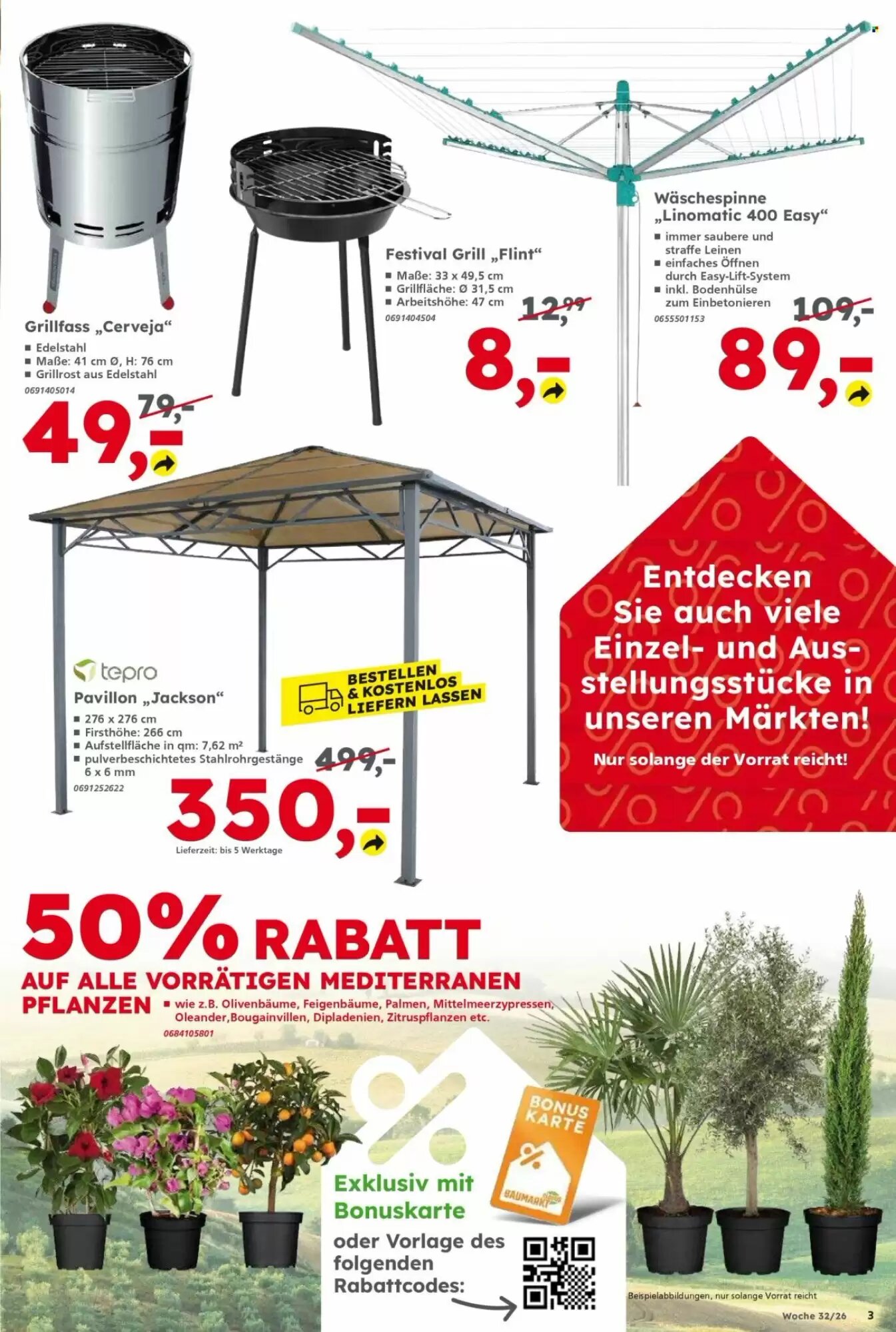 Globus Baumarkt Prospekt (ab 03.08.2026) zum Blättern - Seite 3
