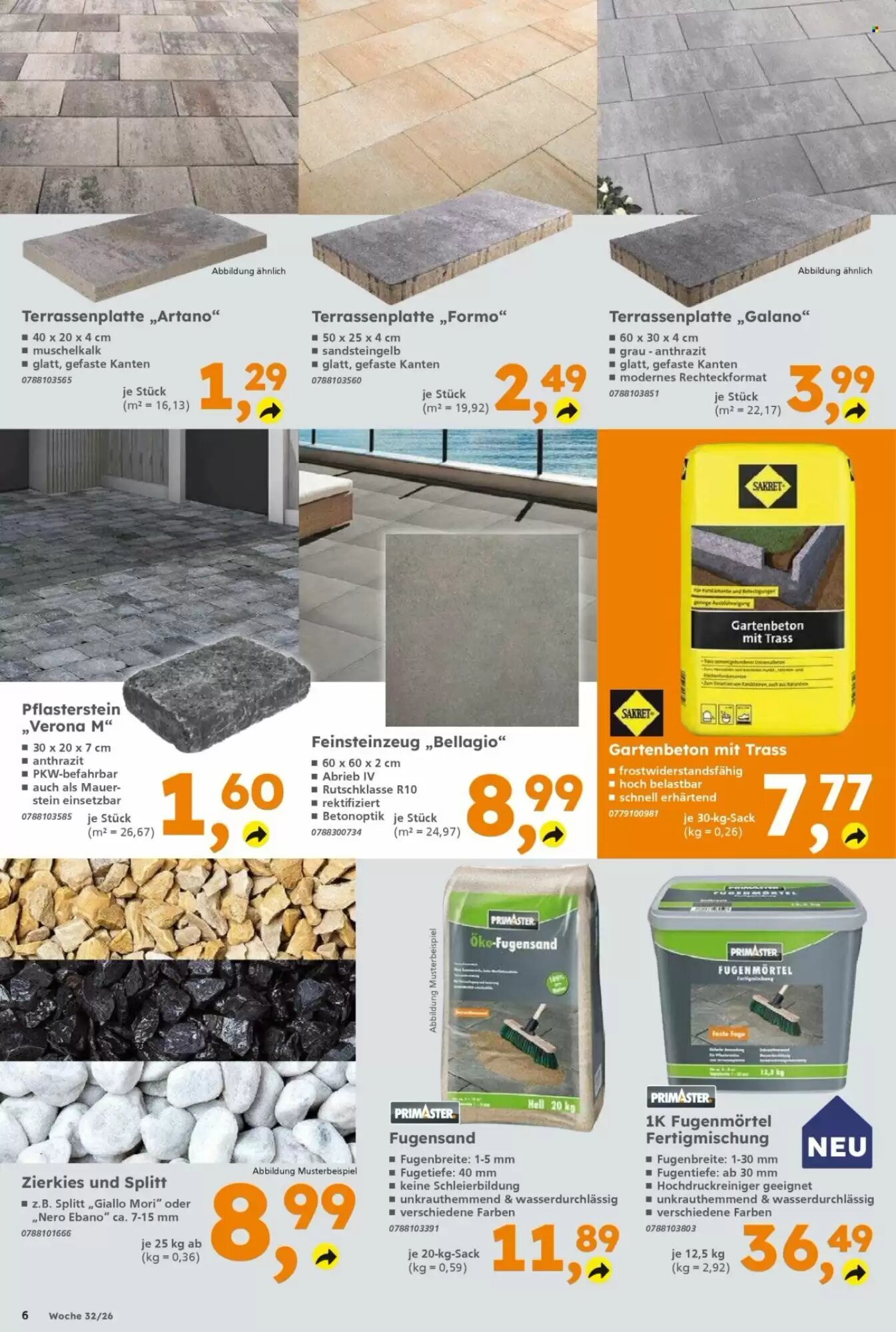 Globus Baumarkt Prospekt (ab 03.08.2026) zum Blättern - Seite 6