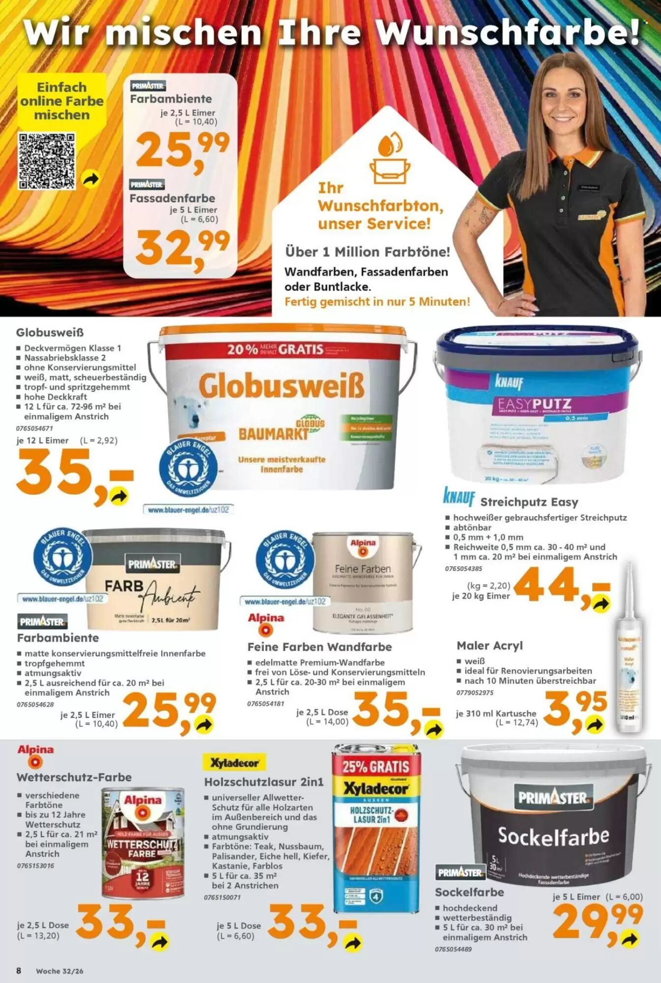 Globus Baumarkt Prospekt (ab 03.08.2026) zum Blättern - Seite 8