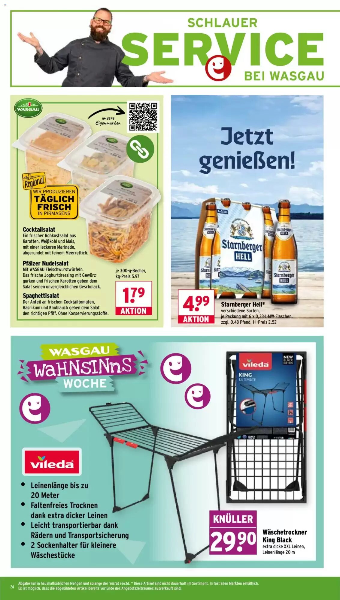 Wasgau Prospekt (ab 03.08.2026) zum Blättern - Seite 24