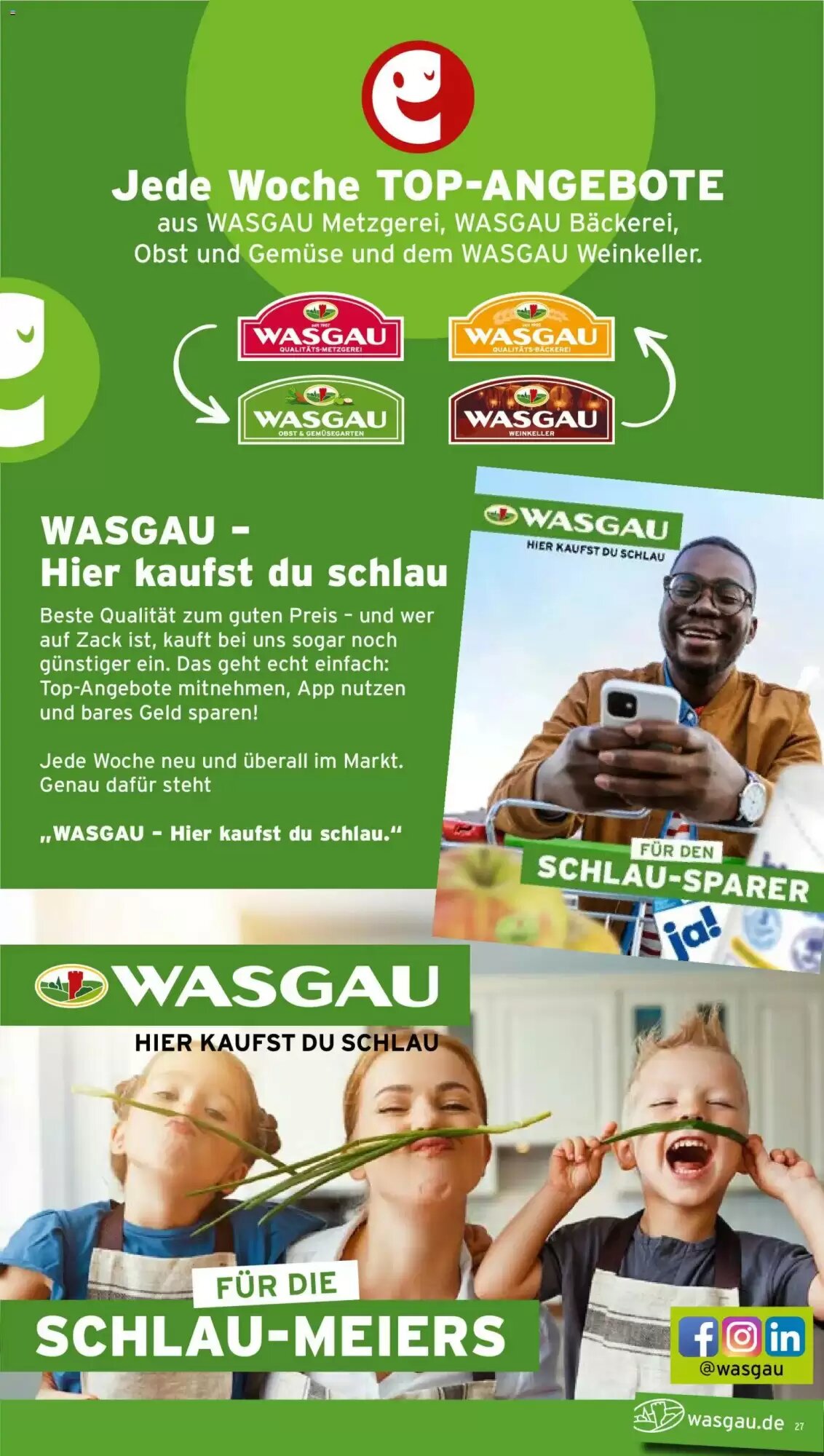 Wasgau Prospekt (ab 03.08.2026) zum Blättern - Seite 27